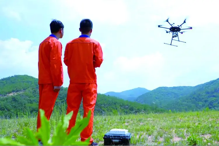 南海无人机倾斜摄影巡检拍摄